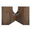Stanley Dining Table Dark Brown