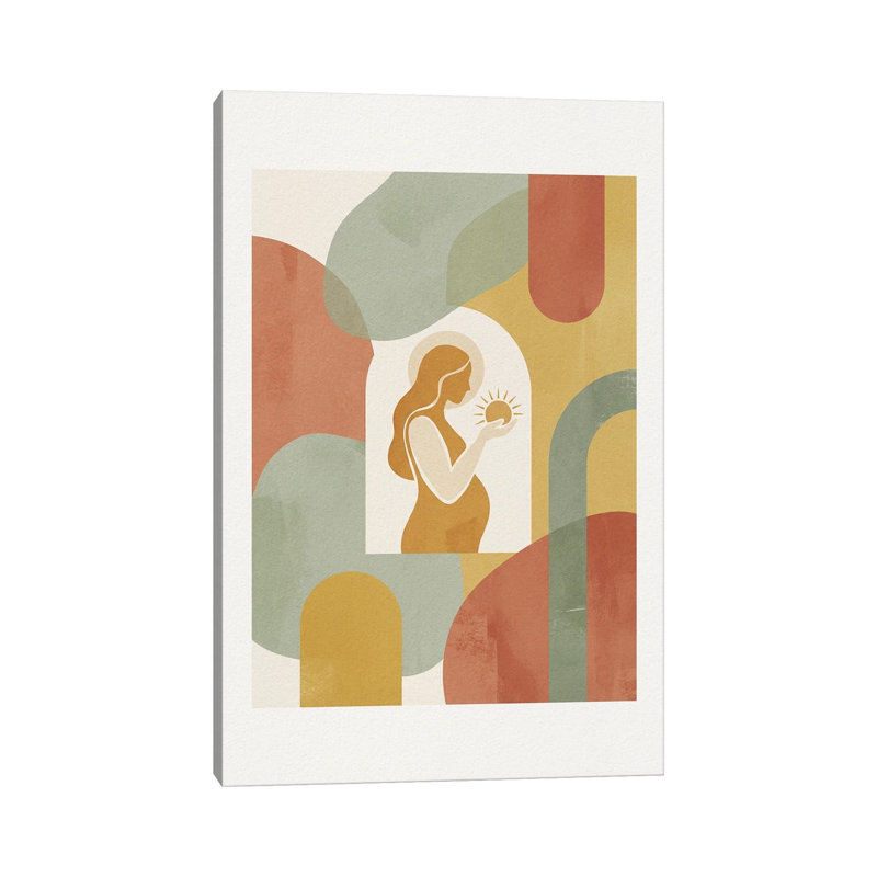 Expectant Mother's Light 1 Piece Wall Art on Canvas, 30.48 cm H x20.32 cm W x 1.905 cm D, Does Not Apply