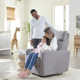 Nurture& The Glider Premium Power Recliner Nursery Glider Chair with Adjustable Head Support