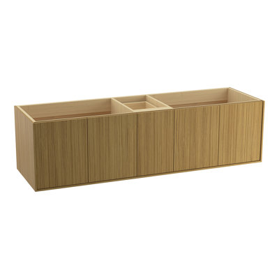 Base de meuble-lavabo Jute® 72 po avec 4 portes et 1 tiroir