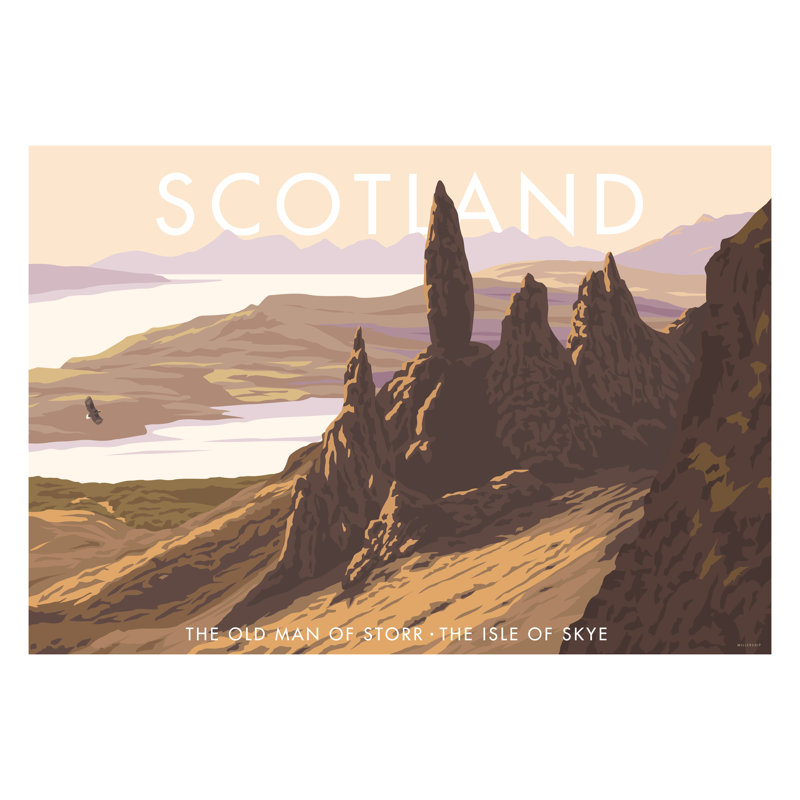Scotland 5 by Stephen Millership - Print, No Frame, 30cm H x 40cm W x 1cm D