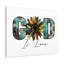 God Is Love - Wrapped Canvas Print