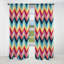 Popart Chevron I - Rideau à rayures - Rideau occultant à chevrons - 1 panneaux-107551803
