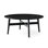 Abrey Round Coffee Table with Wooden Base