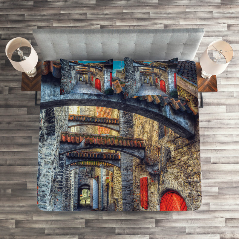 Eclectic Polyester Coverlet