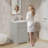 24" Bathroom Vanity Cabinet Base Only, Sink not Included-747229439-754133003