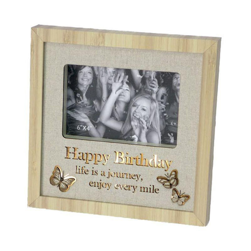 Cadre photo Indie Butterfly Happy Birthday