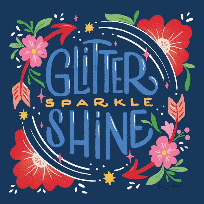 Paillettes scintillantes I Bright, H 20 po x l 20 po