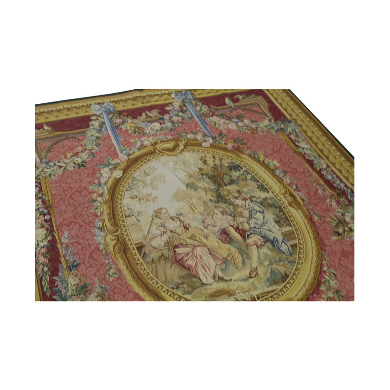 Hand-Knotted High-Quality Green Area Rug