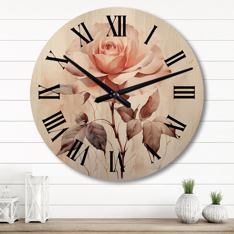 Horloge murale Peach, Grand