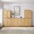 Gourdine 3-piece Sideboard And Pantry Set