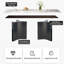 Modern Microlite Rectangular  Dining Table Sets-104850073