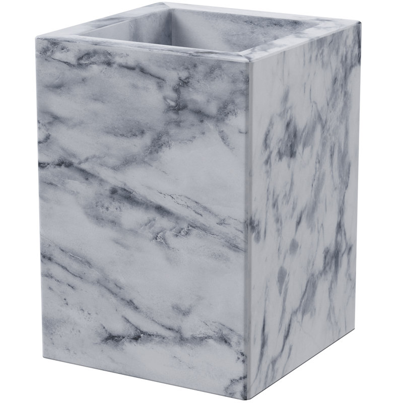 Gobelet de salle de bain Graciela Point, Gris nuageux
