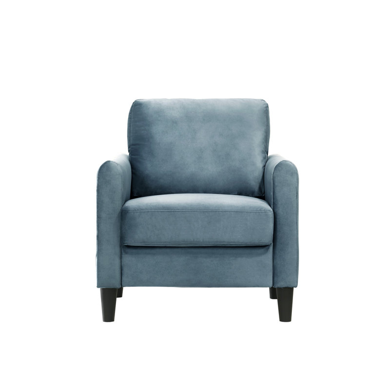 Velvet Armchair, Blue Velvet