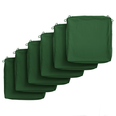 Outdoor  4'' Non-Slip Cushion Cover Water-Repellent Seat Cushion Slipcover With Portable Carry Handle.
