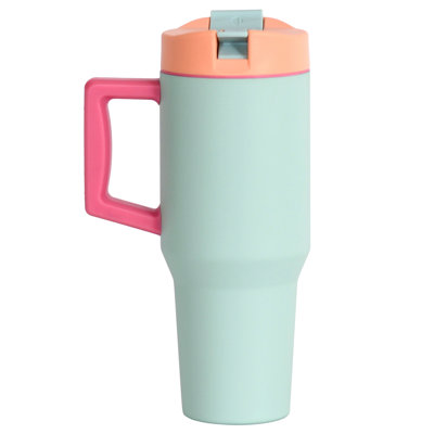 Elemental® Commuter 32-Oz. Double-Wall Insulated Stainless Steel Tumbler (Mint Sorbet)