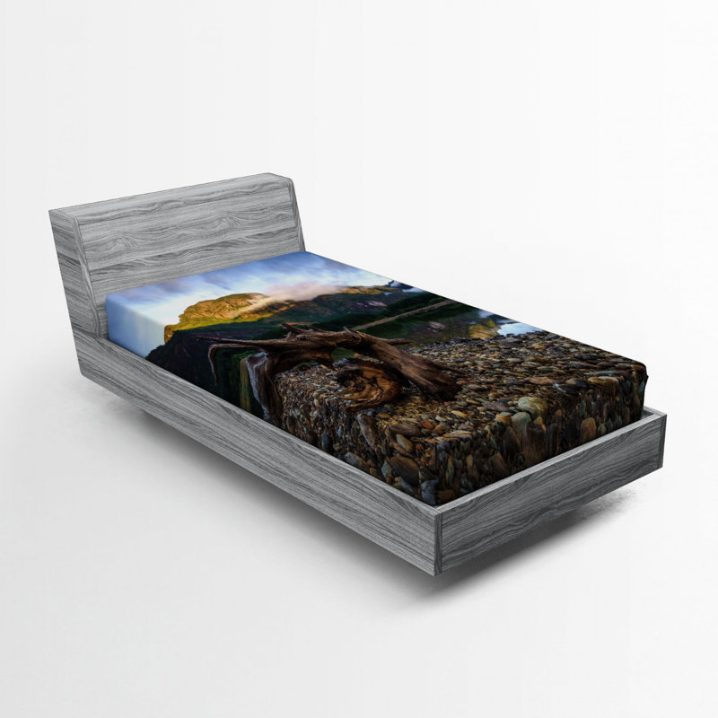 Microfiber Fitted Sheet, Twin Fitted Sheet