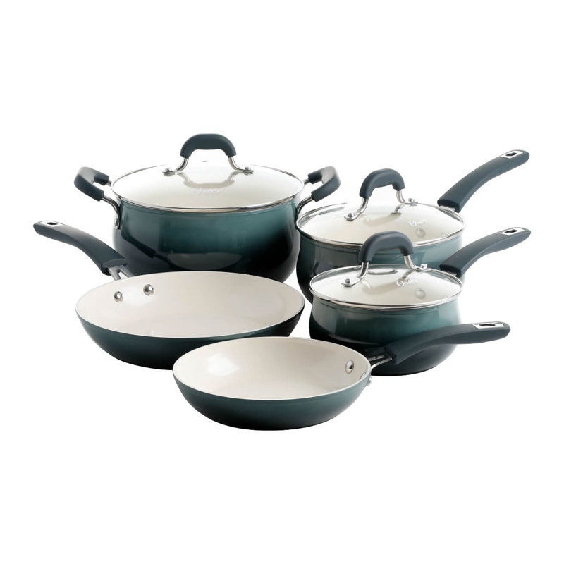 Ensemble de batterie de cuisine 8 pièces, Gris dégradé