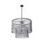 Beaded Imfibinga Bead 3-Tier Chandelier