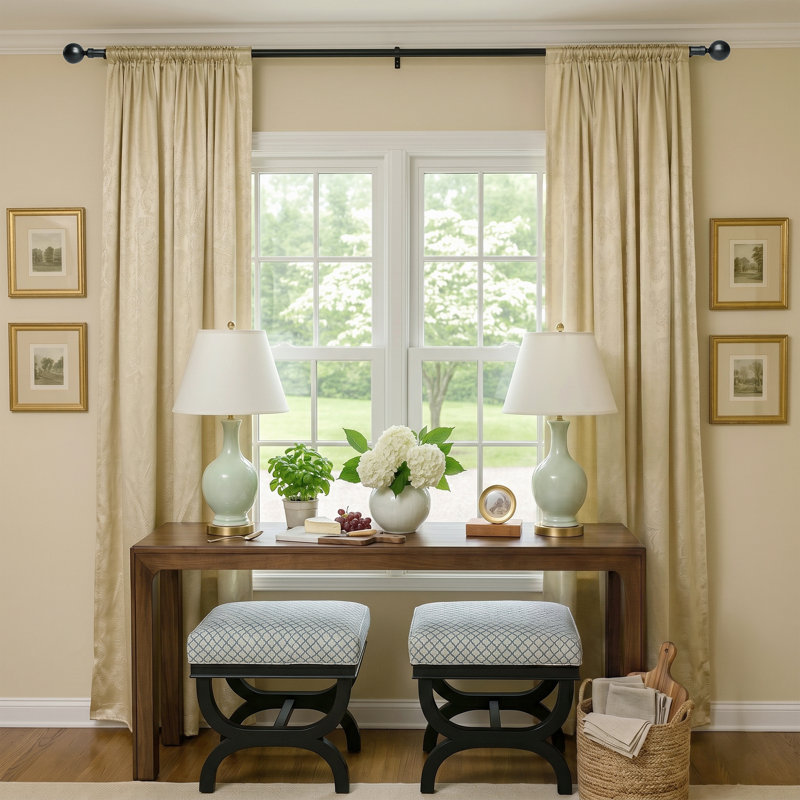 Blackout Curtain, 132 cm Width x 274 cm Drop