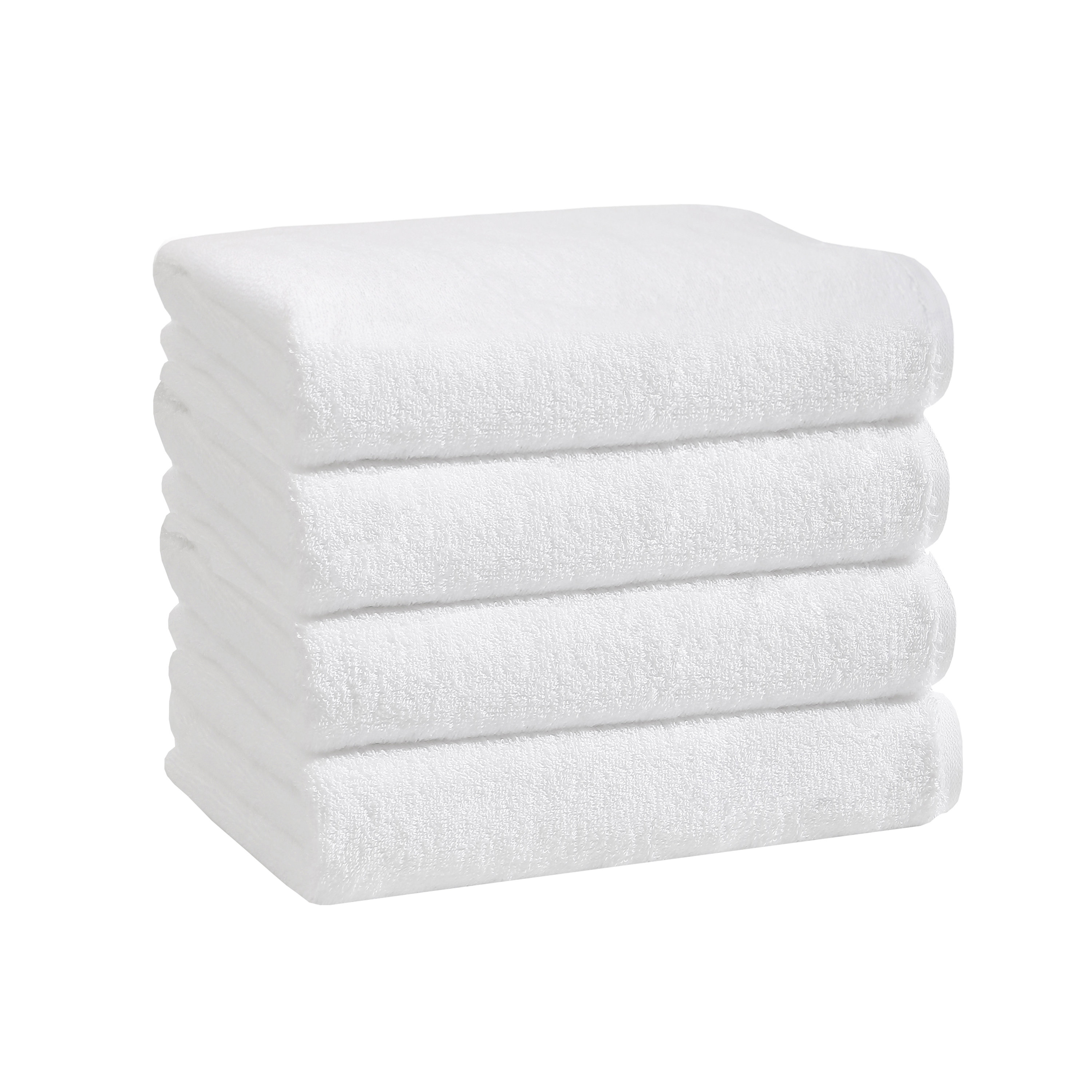 Cascata Turkish Cotton Hand Towels (Set of 6) Wade Logan Color: White