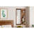 Wall Mounted Full Length Mirror, Full Body Mirror With Shelf, Full Body Mirror With Hook Wall Mounted Mirror With Multifunctional Design Panel, Bedroom/Living Room/Entrance (47.6*15.7In)-880518548