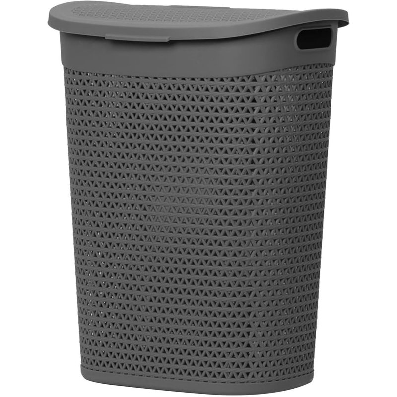 TPE & PP Laundry Cart, Gray