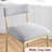 Kitchen Bar Stools With Footrest, Upholstered Bar Chairs With Back
