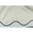 Outdoor Patio Gazebo Replacement Canopy,Double Tiered Gazebo Tent Roof Top Cover Only Wavy Border(Frame Not Include)-114653762