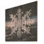 Crystal Snowflake Tranquility II - paysage d'hiver sur bois-180730100