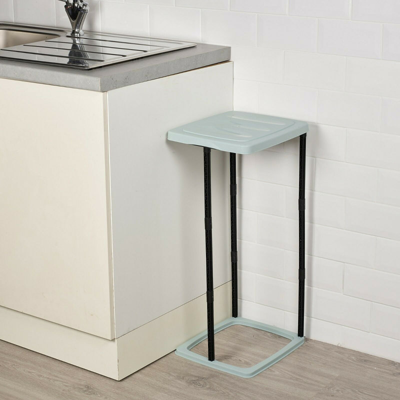 Monnier 60 Litre Waste Basket, Teal