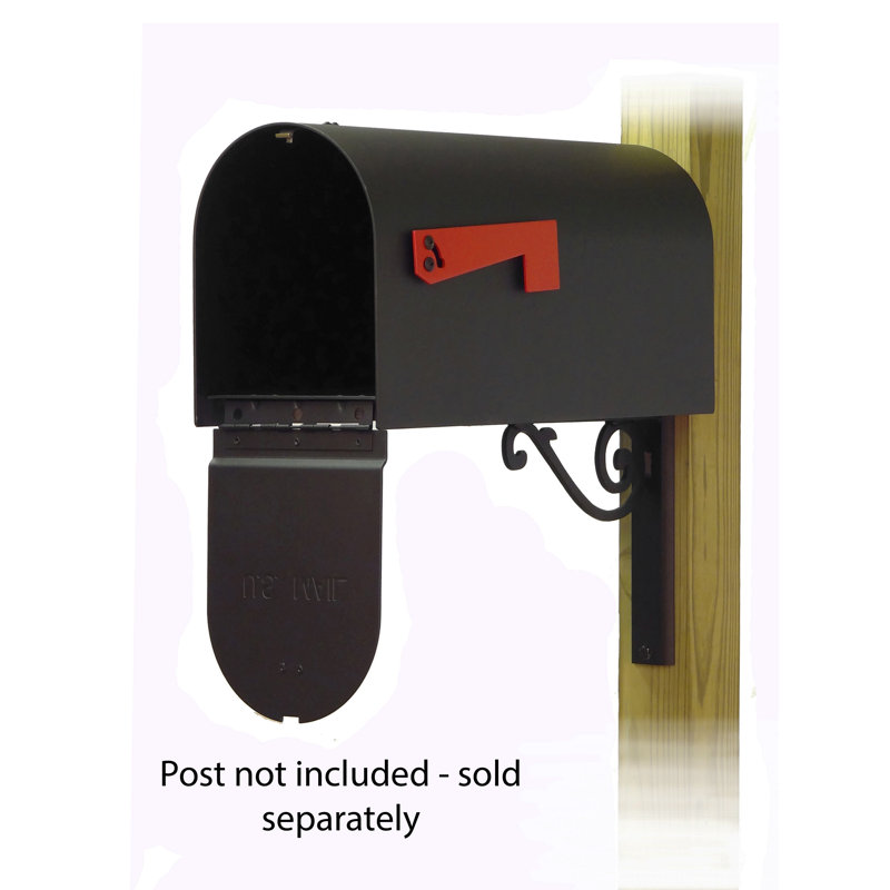 Titan Aluminum Post Mounted Mailbox