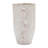 Stoneware Vase with 3D Fish and Reactive Glaze