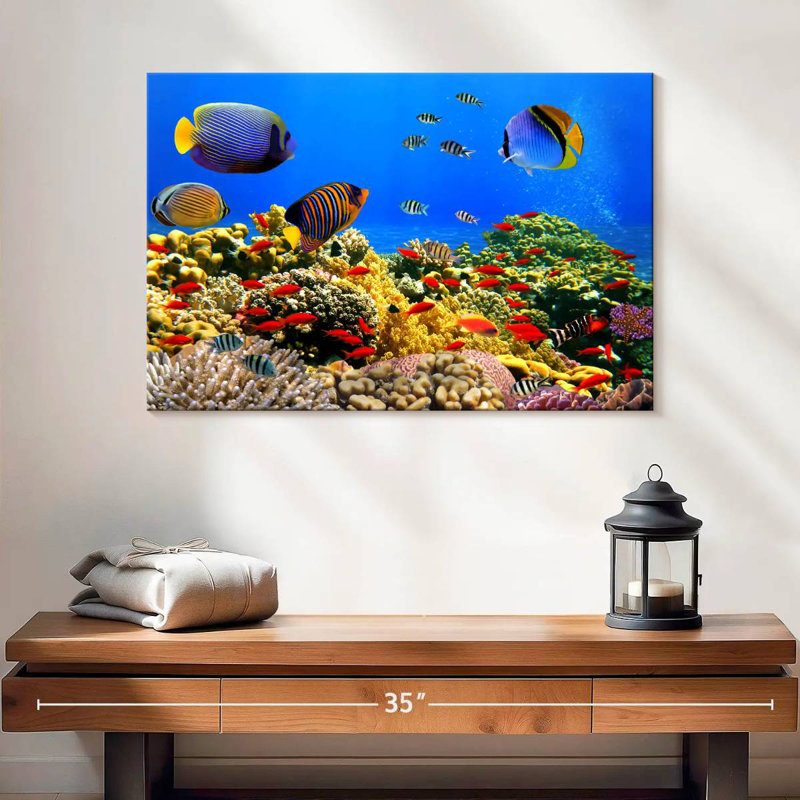 Brampt Underwater Life, 16" H x 24" W