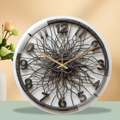 Horloge murale moderne 12 po