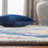Deacon Damask Hand Tufted Wool Navy Area Rug-1683876408