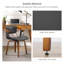 Chaise de travail en similicuir Breckston-531793663-531793662