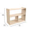 Unité de rangement ouverte modulaire en bois de classe commerciale Mess