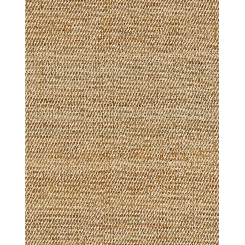 Natural Handwoven Jute and Wool Rectangular Area Rug, 3 x 5 ft