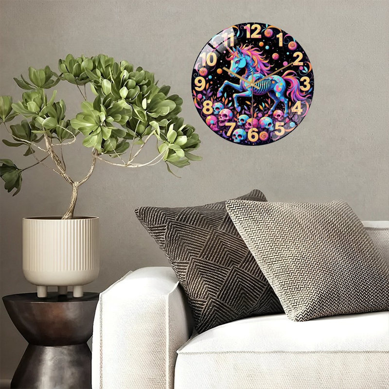 Horloge murale 12 po