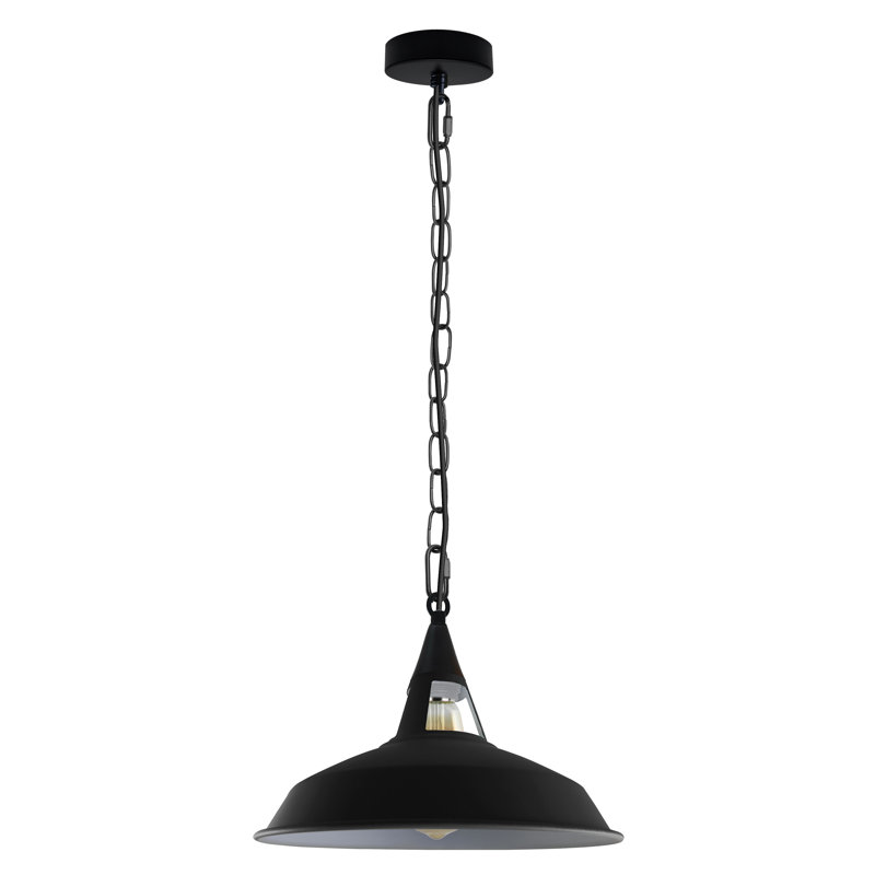 Gause 1 - Light Single Pendant, Black