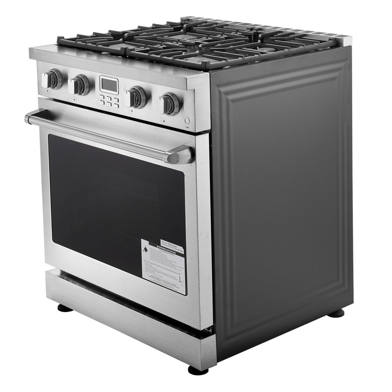 Four à convection 30 po 4 brûleurs scellés en acier inoxydable