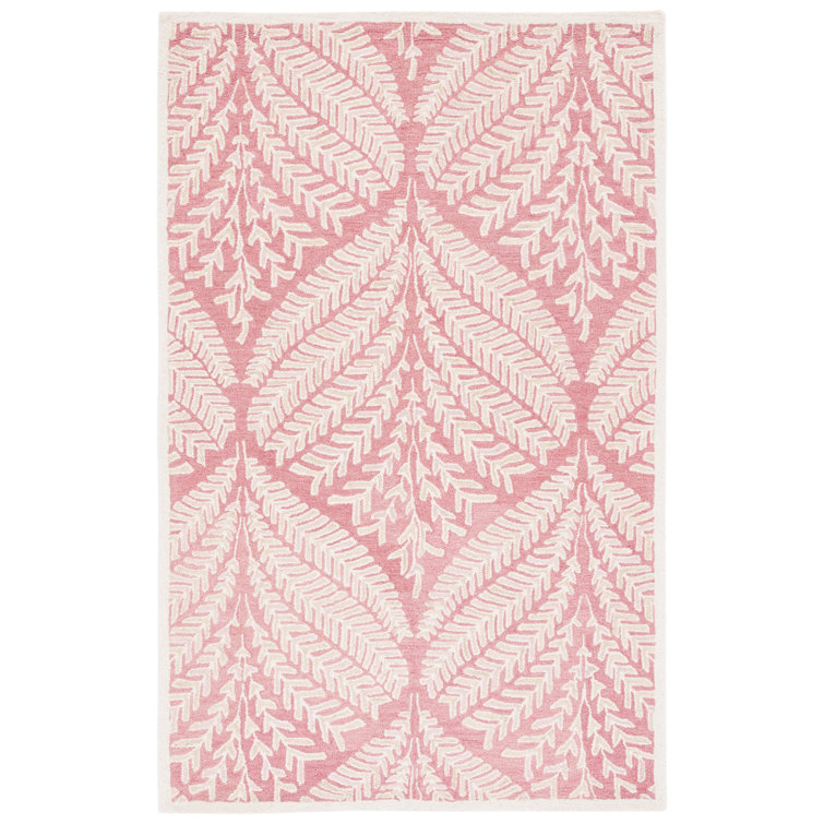 Jashona Hand Tufted Wool Floral Rug