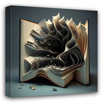 «The Truth Be derrière the Cover I» par Maki - reproduction d'art sur toile tendue
