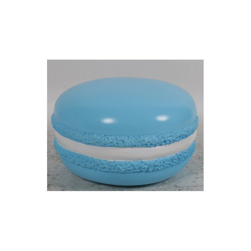 Statue Abagael Macaroon surdimensionnée, Bleu