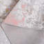 Bayside Mirage Machine Washable Non-Slip Area Rug in Pink & White-166374034