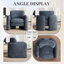 Fauteuil demi-tonneau rembourré-437159480