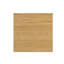 Charmante table d'appoint au fini chêne naturel pour une décoration polyvalente