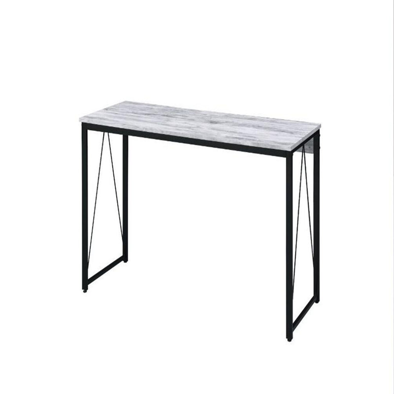 Fey Rectangular Writing Desk, 28" H x 47" W x 18" D, White