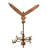 27'' H Metal Animals Weathervane